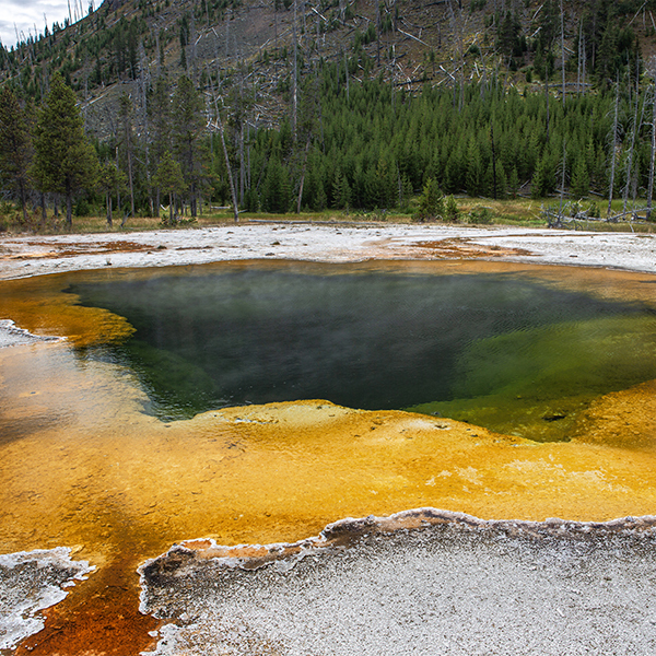 360 degree view near Emerald Pool.