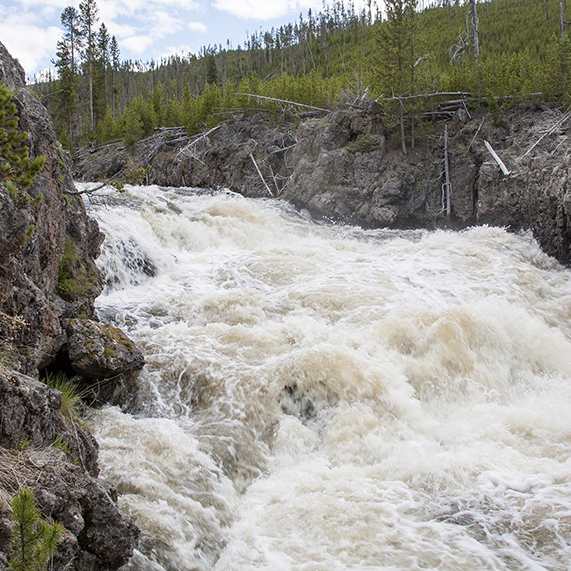 Cascades of Firehole