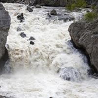 Firehole Falls.